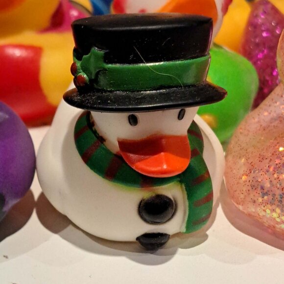 Lot of 69 assorted rubber ducks. Pirates, police men, owls, chicken, princess - Picture 5 of 16